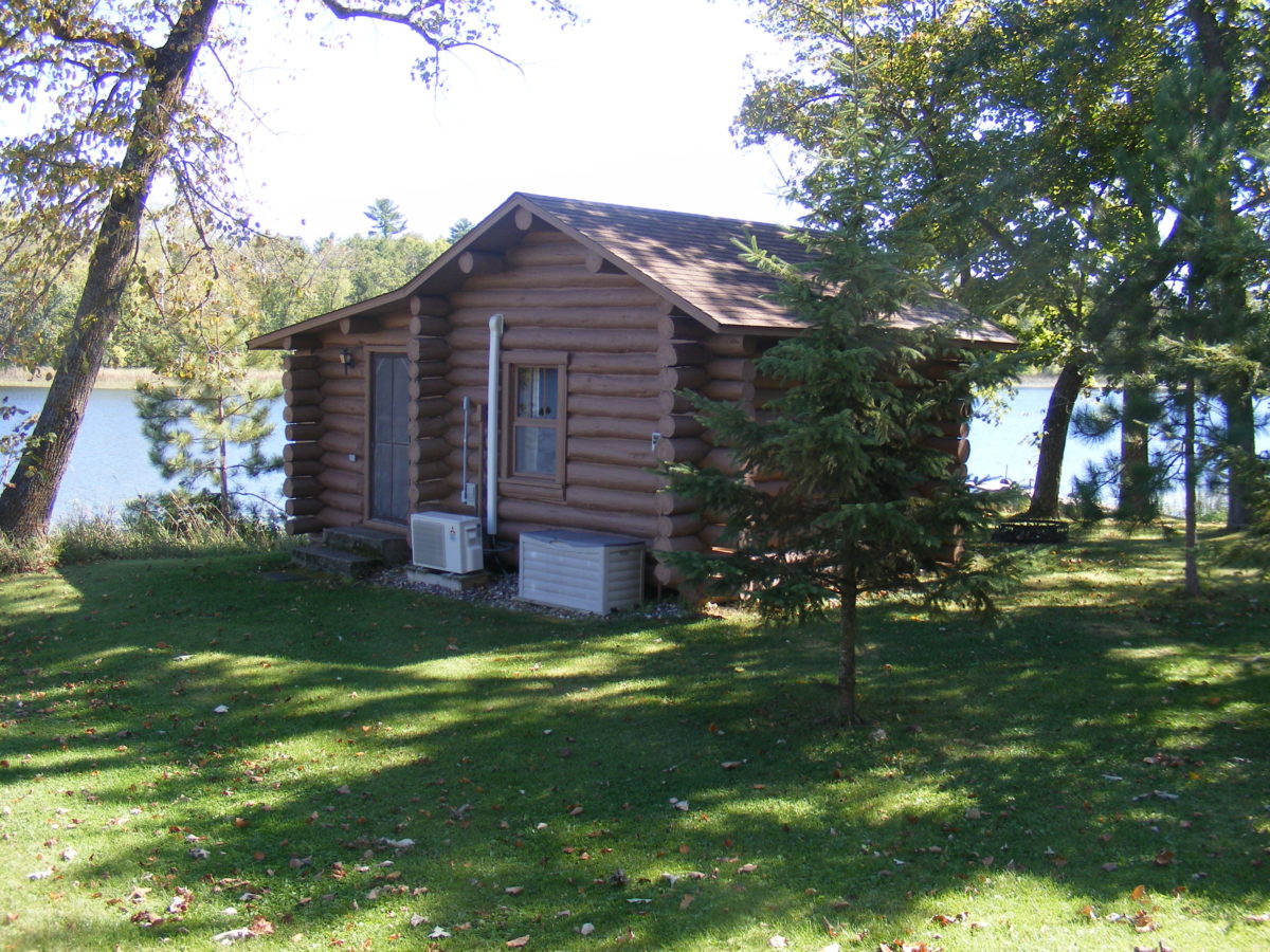 Cabin 0 at Wilderness Bay Resort A Park Rapids MN Resort